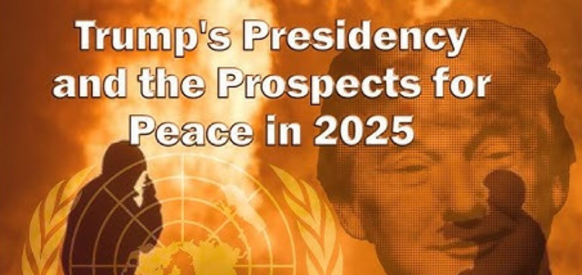 Trump’s Presidency and the Prospects for Peace in 2025 Adapted Remarks from the IMG Black